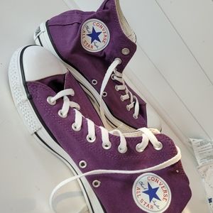 Purple Converse